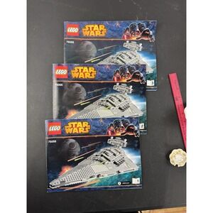LEGO Star Wars #75055 Imperial Star Destroyer Instructions Manuals 1, 2 & 3 Only